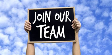 JOIN OUR TEAM! You might be .